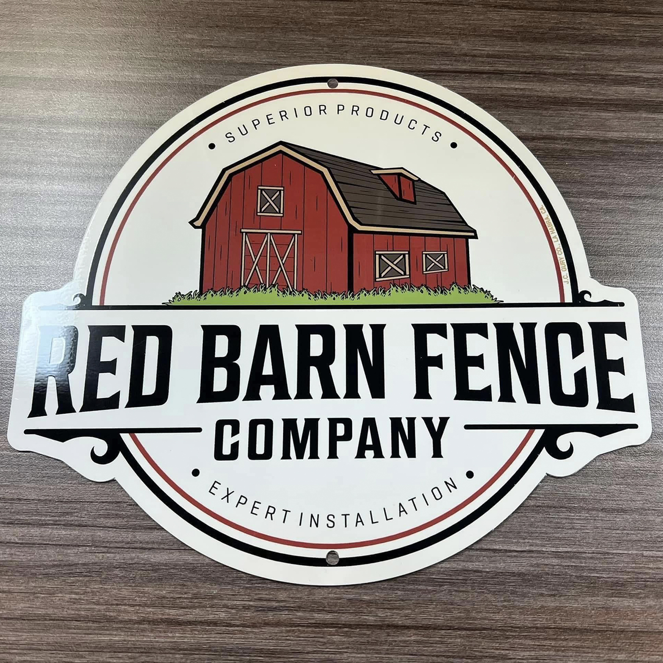 Red Barn Fence
